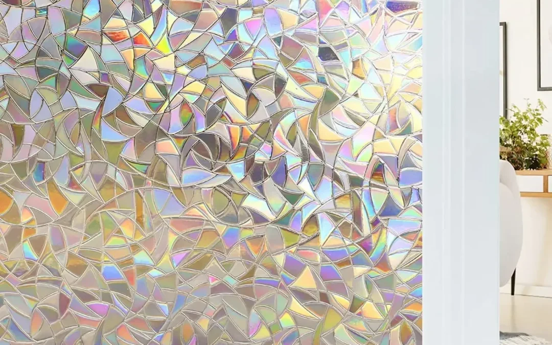 How to Transform Ordinary Windows into Art with Rainbow Stained Glass Film